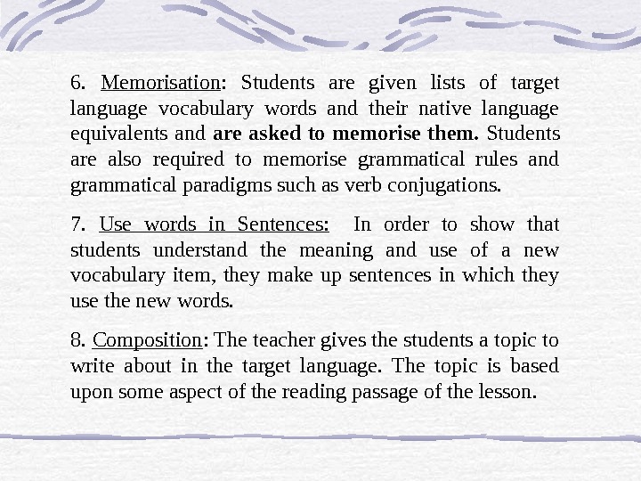 Methods of teaching English: A brief history