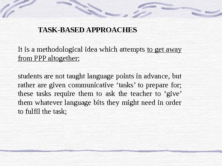 Methods of teaching English: A brief history