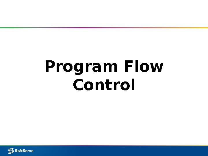 Module 3: Program flow and Data collections