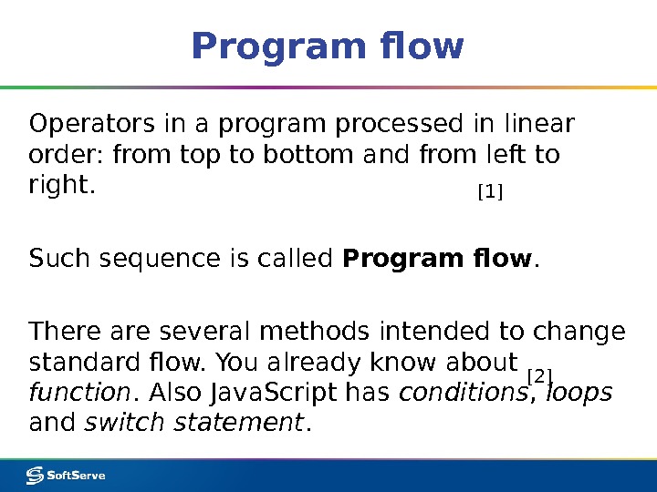Module 3: Program flow and Data collections