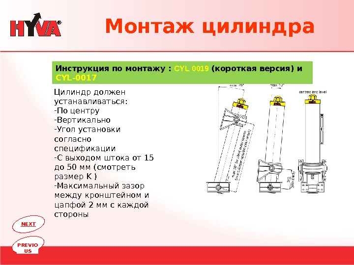 Цилиндры должны быть