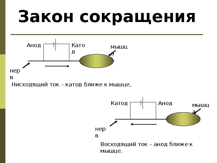 Ток анод катод