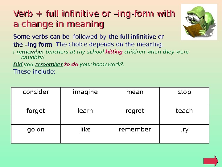 Full verbs. Full Infinitive. Ing form or Infinitive. Full Infinitive bare Infinitive. Full Infinitive в английском.