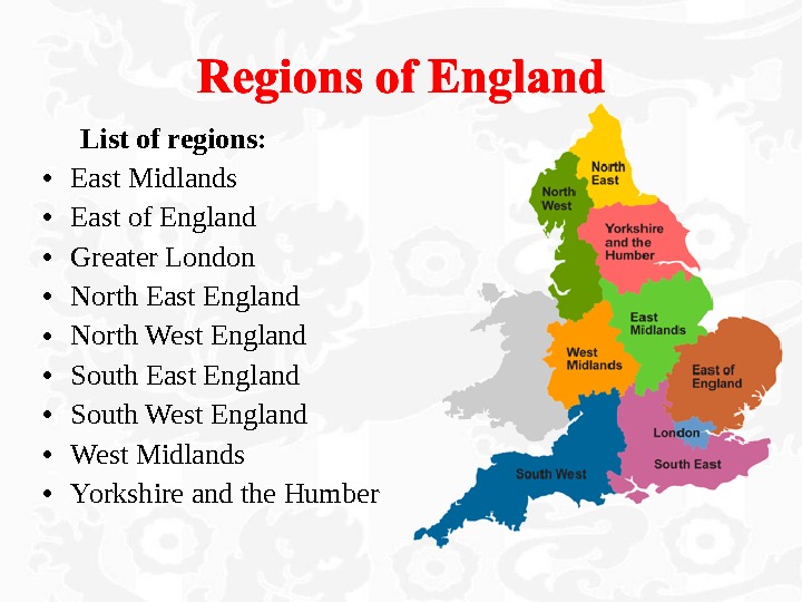 Midlands of england