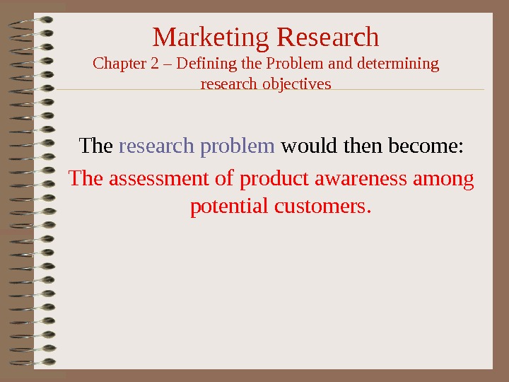 marketing research ppt chapter 1