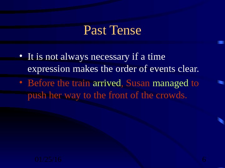 Past tenses презентация 11 класс