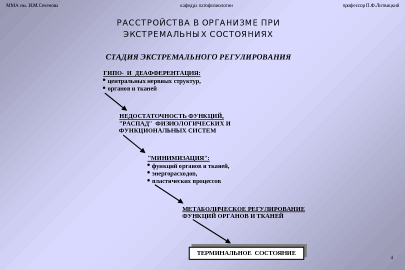 Экстремальные состояния патофизиология презентация