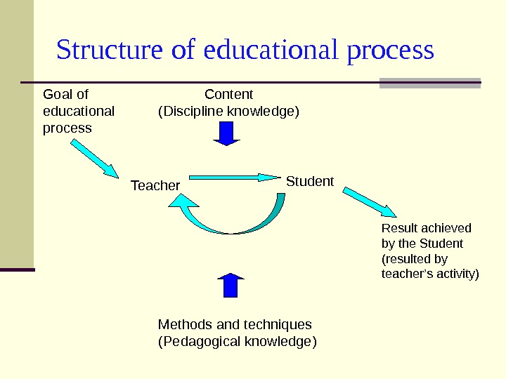 Educational process