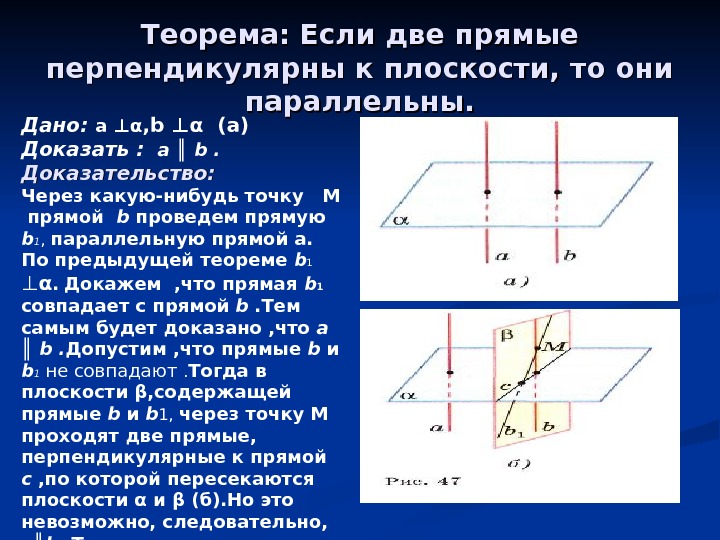 Прямая и плоскость параллельны если они