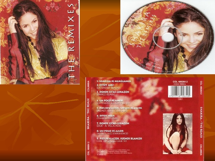 Shakira Album Pies Descalzos It Was Releasted in