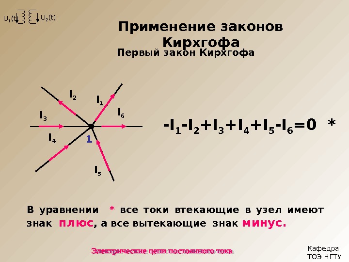 Закон 1 5. Электрический узел i1+i2-i3-i4+i5 0. Электрический узел i1+i2-i3+i4-i5-i6=0. I1 i2 i3 i4 i5 0 Кирхгофа. Нарисуйте электрический узел i1+i2-i3+i4-i5-i6.