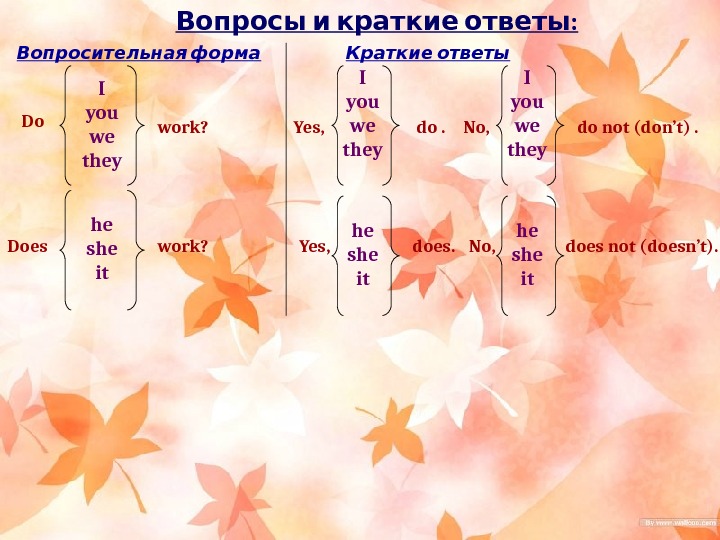 Ответ на вопрос did you