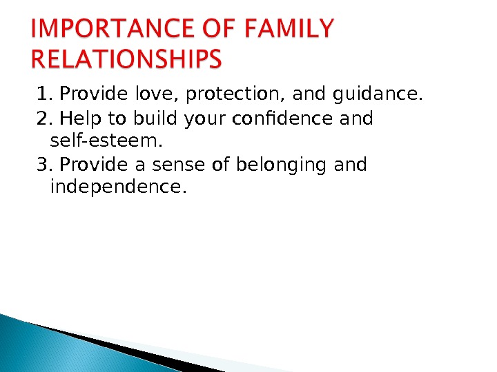 presentation about family life