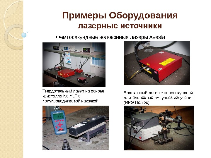 Волоконные лазеры презентация