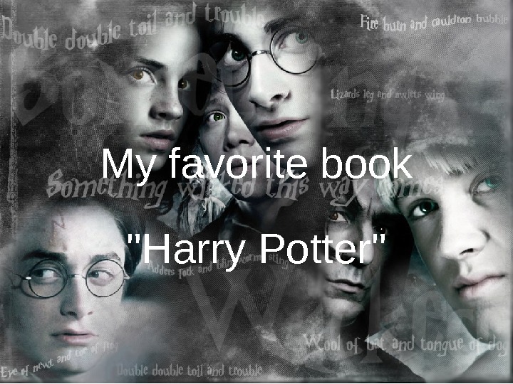 essay about my favourite book is harry potter