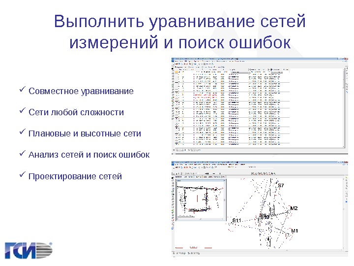 Измерения сетей