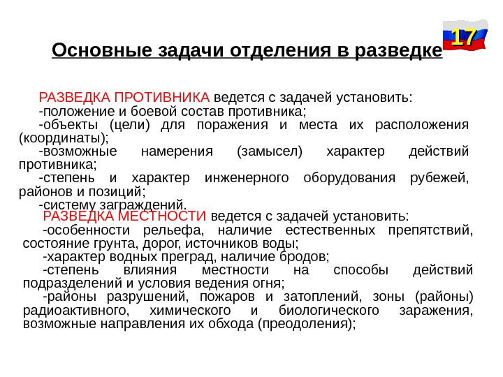 Противники с конструкцией. Отделение в разведке. Задачи отделения в разведке. Основные задачи разведки местности.