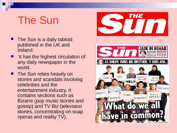 Mass Media in the UK Newspapers Fleet