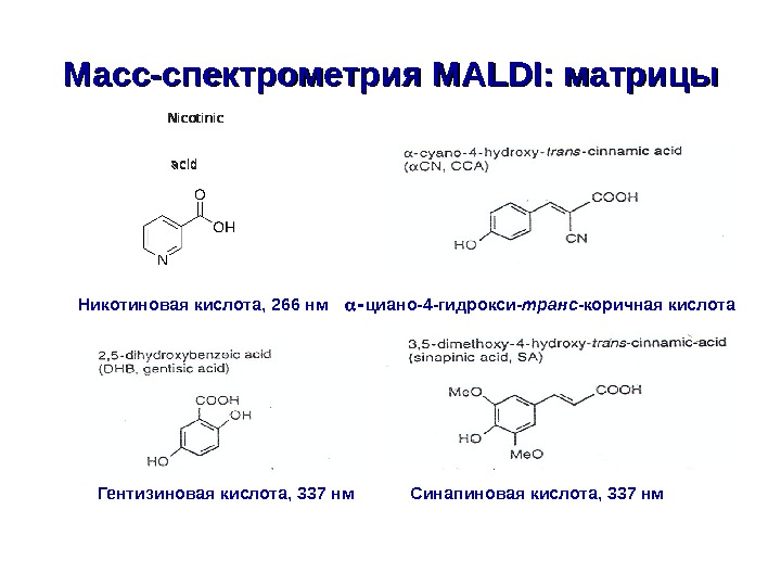 Массовая кислота. Гентизиновая кислота. Синапиновая кислота. Коричная кислота качественная реакция. Карбокси коричная кислота.