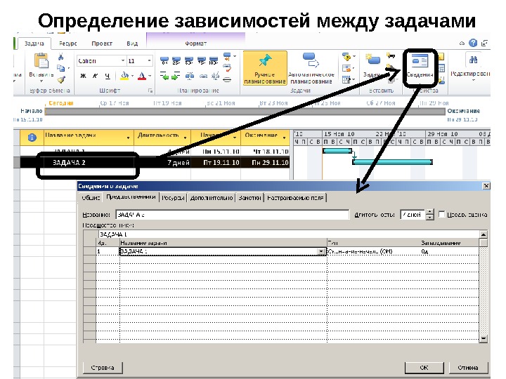 Выявление зависимости между. MS Project зависимость задач. Зависимые задачи в проджекте. Microsoft Project предшественники. Внесение задач в MS Project.