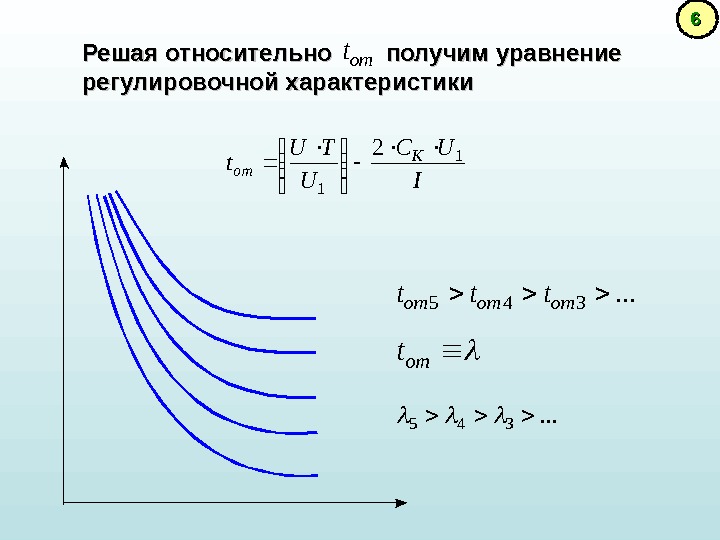 Система саморегулирования схема и вывод уравнения регулировочной характеристики