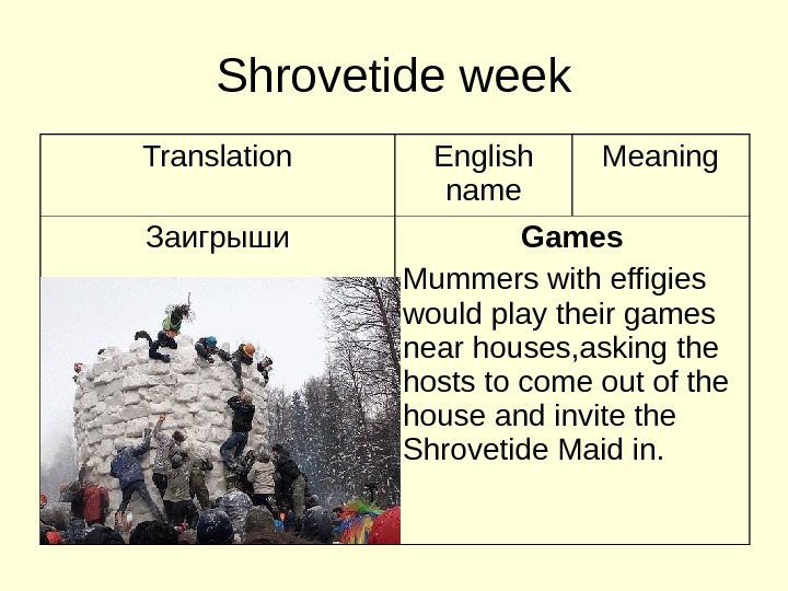 Week перевод