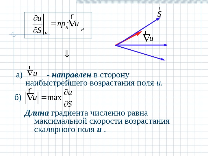 Векторы параметров