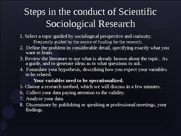 Sociological Research Methods And Techniques 1 2 
