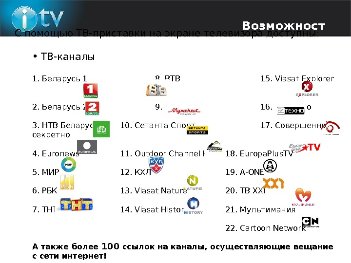 Бел тв каналы