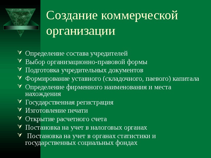 Гранты для коммерческих организаций