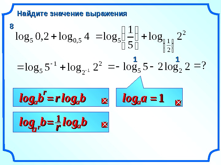 Log 1 0 4