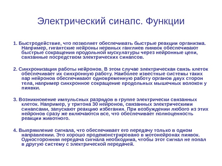 Функция синапса. Функции электрических синапсов. Функции химического синапса. Функции синапса. Роль синапсов.