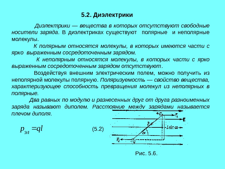 Закон диэлектрика