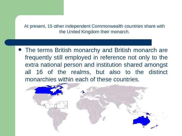 The Monarchy in Britain The Origin of