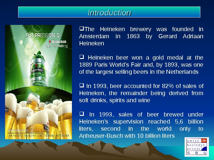 heineken marketing strategy case study