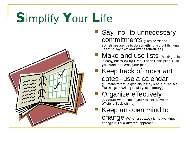 Student Success – Time Management Chapter 2
