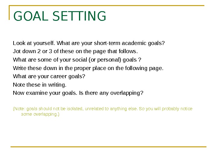 Student Success – Time Management Chapter 2