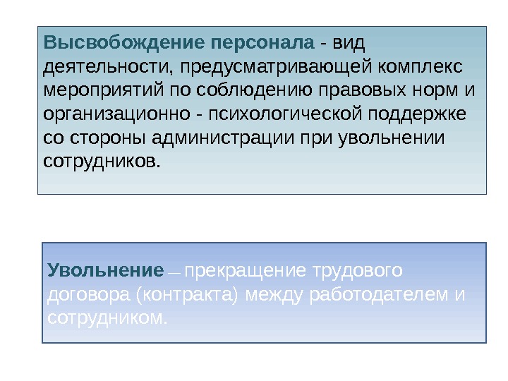 Массовое высвобождение работников. Высвобождение персонала. Способы высвобождения персонала. Высвобождение и увольнение персонала. Планирование высвобождения персонала.