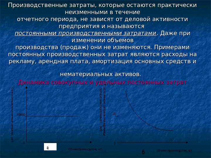 Презентация управление затратами на предприятии