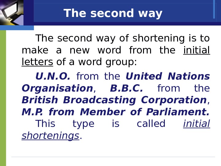 Презентация Word-building in Modern English