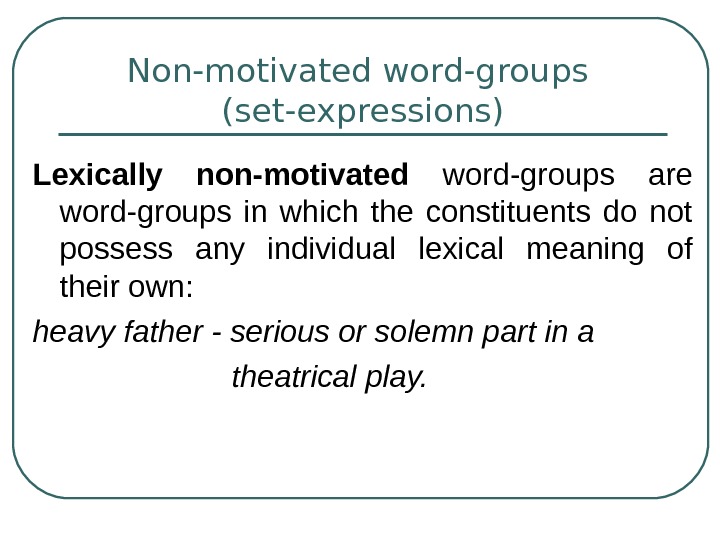 word-groups