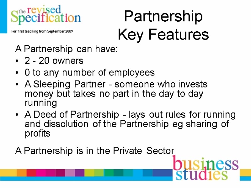 Types Of Business Ownership GCSE Business Studies Mixed