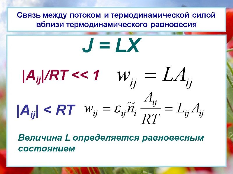 Термодинамическая картина мира