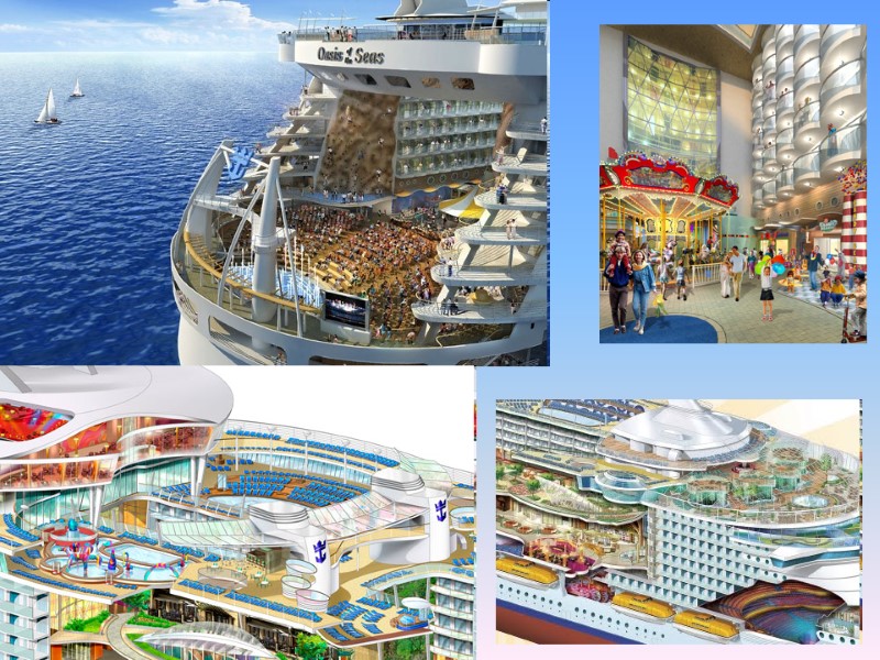 «Оазис морей» — самый большой круизный лайнер в