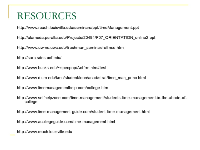 Student Success – Time Management Chapter 2 DO