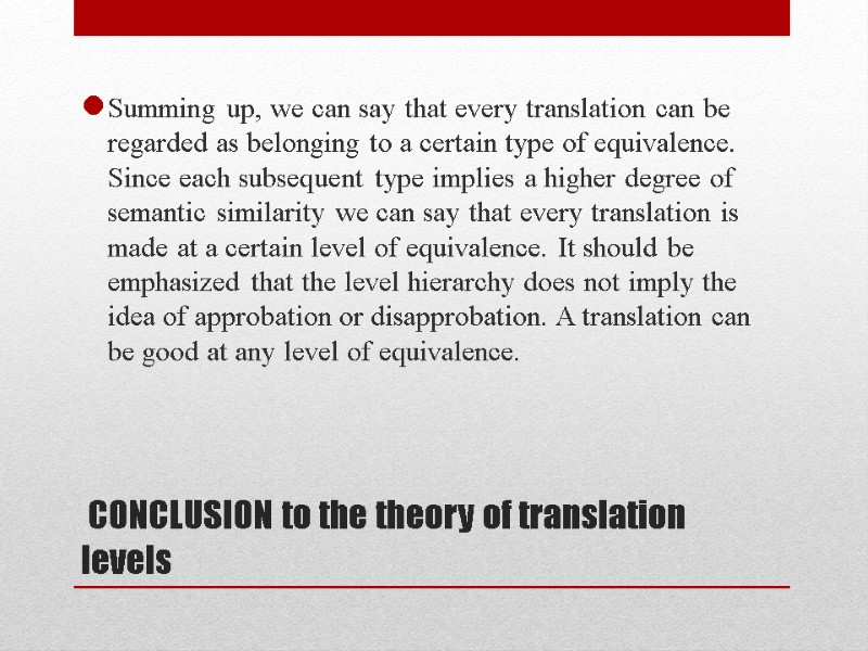 Equivalence And Translation Methods Lecture 3 Lecture Outline 6655