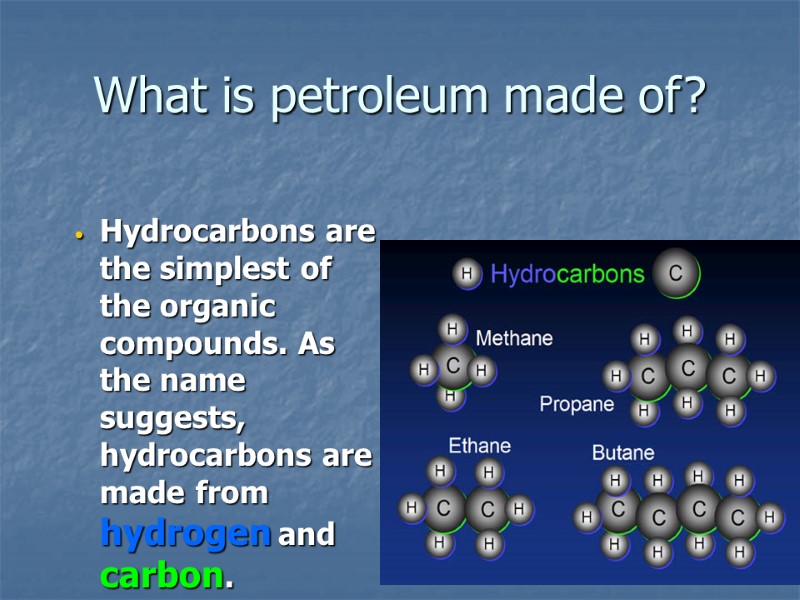 Petroleum Organic Chemistry What Is Petroleum In It S