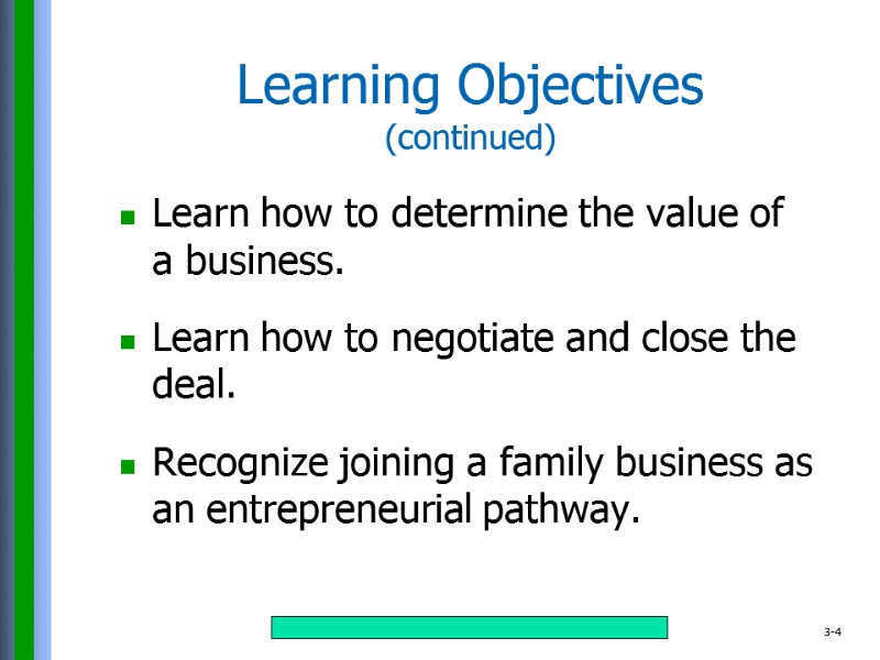 Business Co Op Learning Objectives Examples Small Business Management By Prof. Cameron A. Batmanghlich