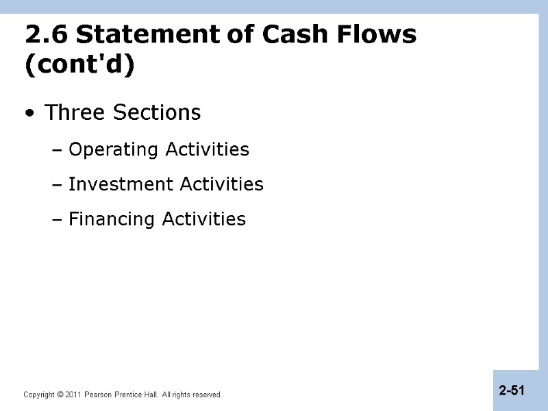Chapter 2 Introduction to Financial Statement Analysis Chapter