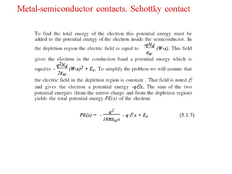 Metal-Insulator-Semiconductor and Metal-Insulator-Metal Structures ...